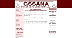 Desktop Screenshot of gssana.org