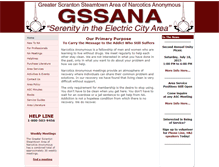 Tablet Screenshot of gssana.org